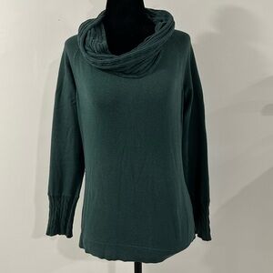 Ricki's Teal Green Cowl Neck Sweater